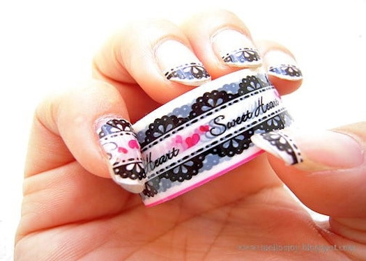 Tapes For Nail Art
 Washi tape nail art Washi Tape Crafts
