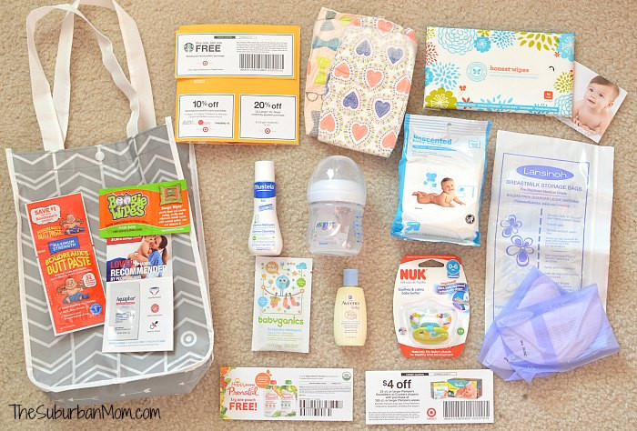 Target Baby Gift Bag
 Tar fers Sweet Sample Bag for Expectant Moms