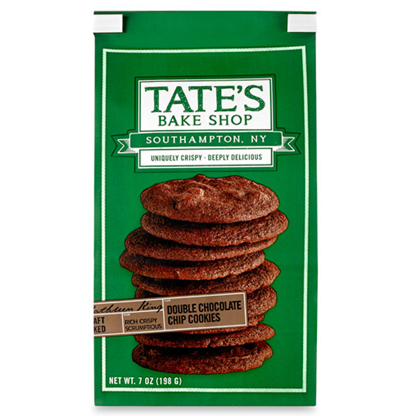 Tate'S Bake Shop Chocolate Chip Cookies
 Tate s Bake Shop Double Chocolate Chip Cookies 7 oz Bags
