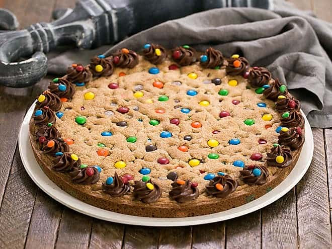 Tate'S Bake Shop Chocolate Chip Cookies
 Chocolate Chip Cookie Cake with M&M s That Skinny Chick