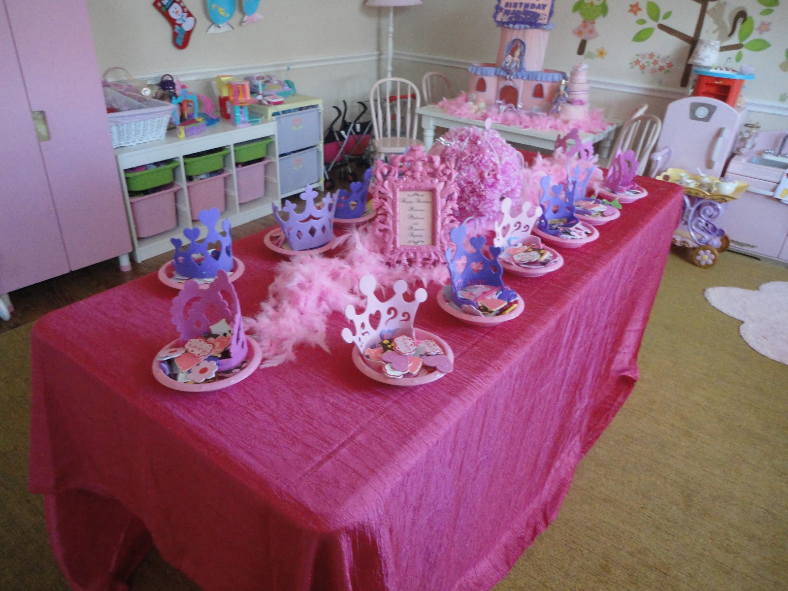 Tea Party Craft Ideas
 Ditt and Dott Raising Twins Princess Birthday Tea Party