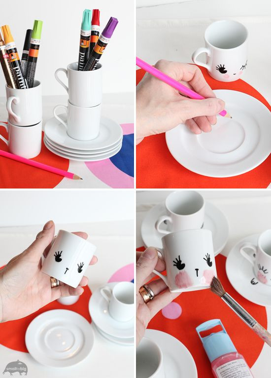 Tea Party Craft Ideas
 everyday to extraordinary make these tea cups for your