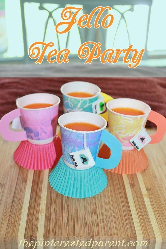 Tea Party Craft Ideas
 Dixie Cup Tea Set – The Pinterested Parent