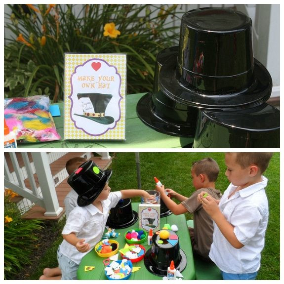 Tea Party Craft Ideas
 Grayson’s ederland Featured Party