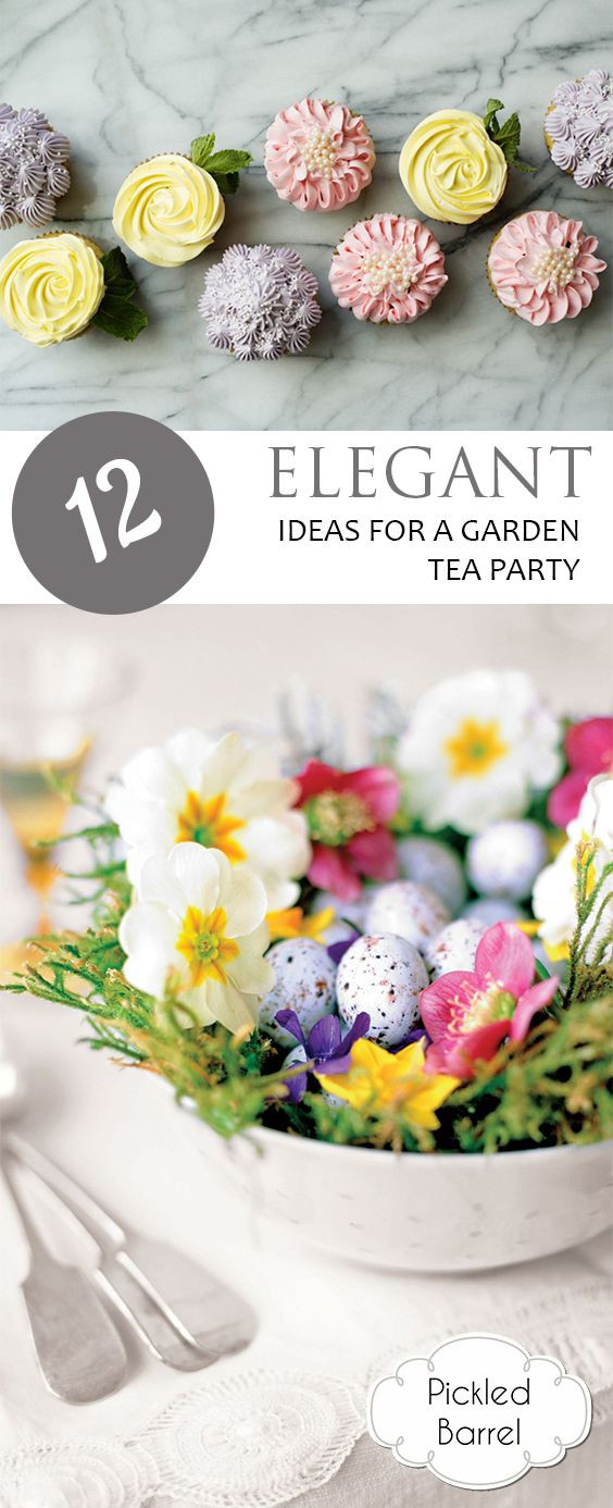 Tea Party Favors For Kids
 12 Elegant Ideas for a Garden Tea Party
