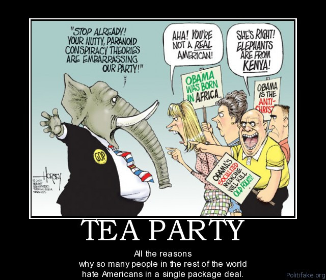 Tea Party Ideas Political
 MillennialGen Occupiers & EisenhowerGen Tea Partyers r