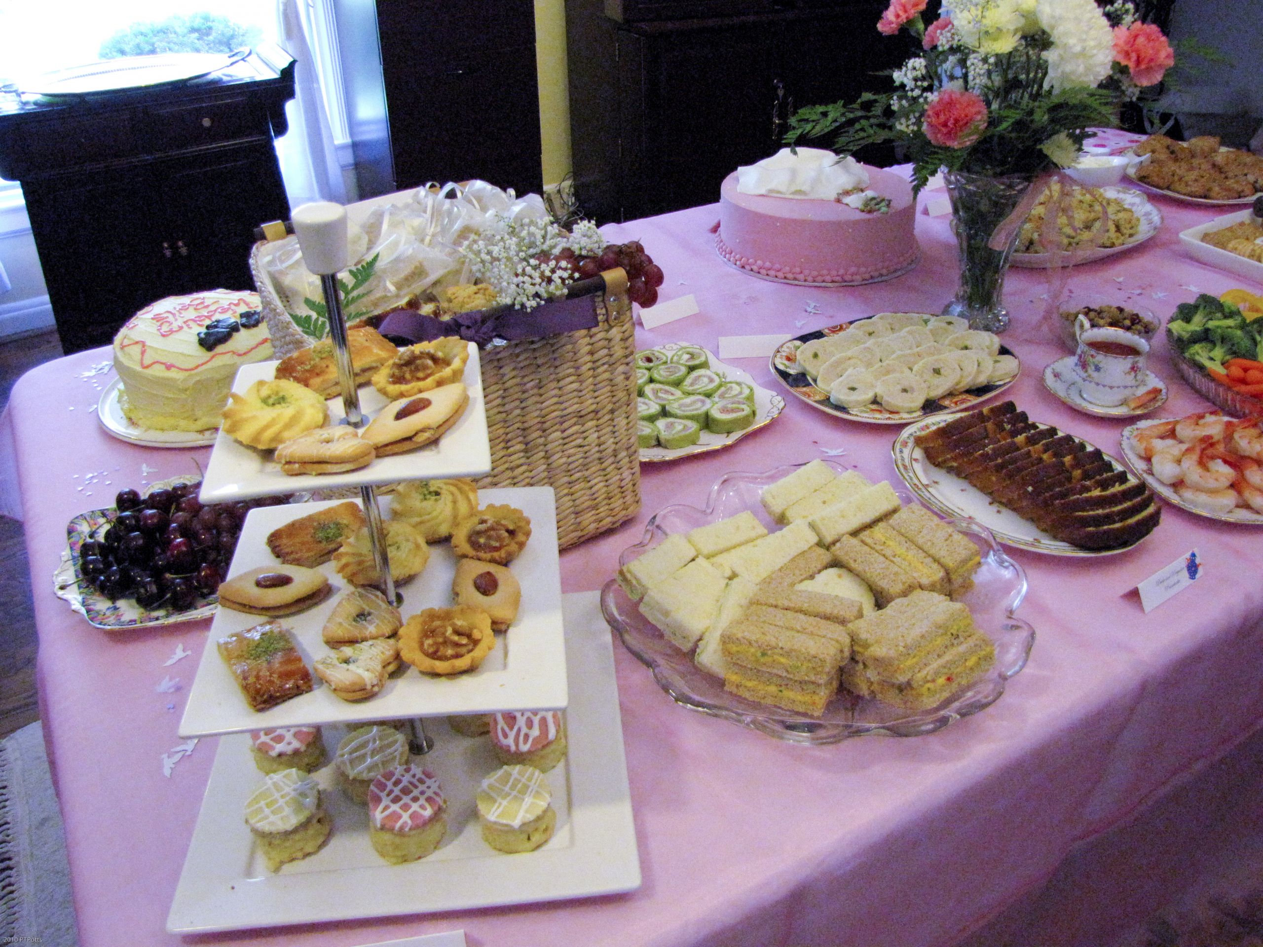 Tea Party Menu Ideas
 A Jane Austen Tea Party Bridal Shower