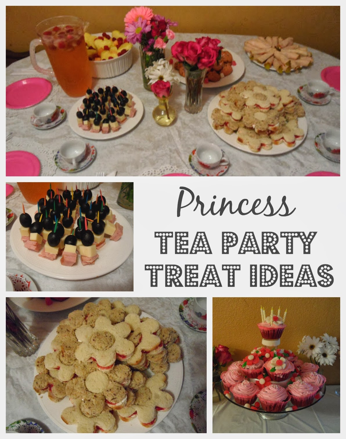 Tea Party Menu Ideas
 Melissa Kaylene Princess Tea Party Birthday Ideas