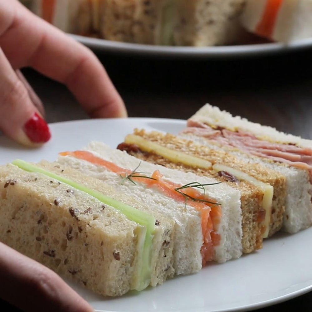 Tea Party Recipe Ideas
 Finger Sandwiches Recipe by Tasty