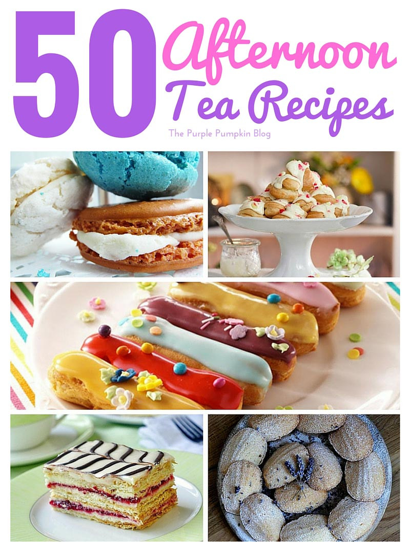 Tea Party Recipe Ideas
 50 Afternoon Tea Recipes