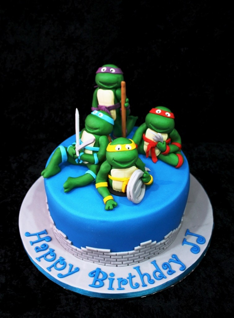 Teenage Mutant Ninja Turtles Birthday Cake
 Ninja Turtle Cakes – Decoration Ideas