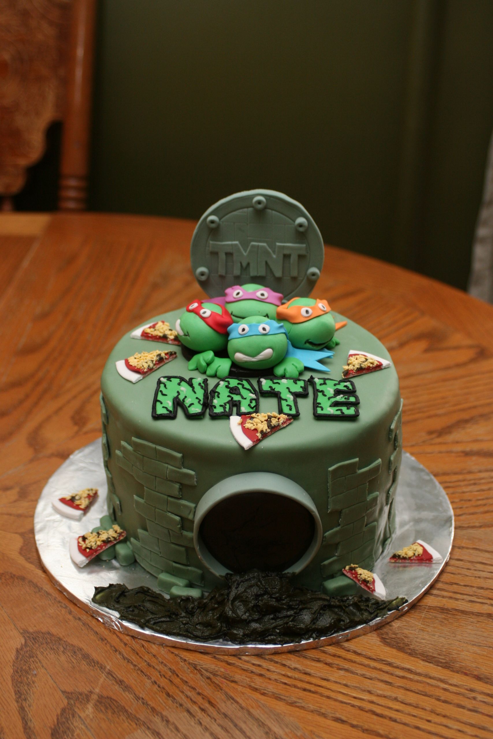 Teenage Mutant Ninja Turtles Birthday Cake
 Teenage Mutant Ninja Turtles Cake