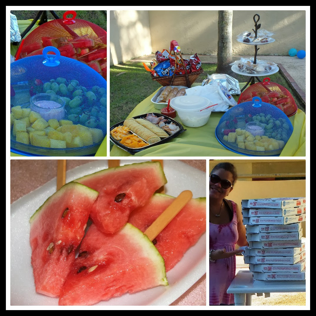 Teenage Party Food Ideas
 In this little corner A Pool Party for my baby brother