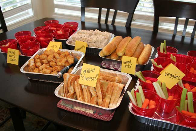 Teenage Party Food Ideas
 the party project "Glee" Teen Party