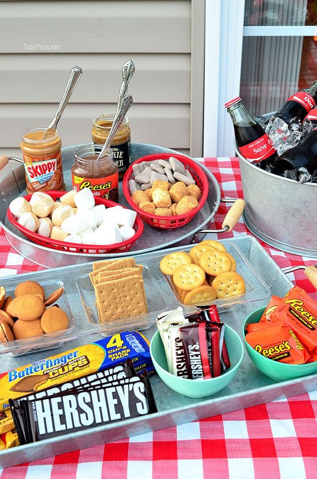 Teenage Party Food Ideas
 Gourmet S mores Party
