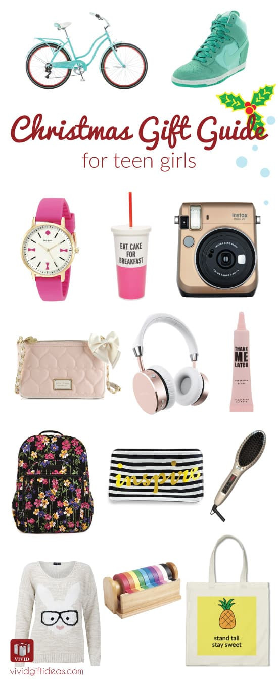 Teenager Gift Ideas For Girls
 Holiday Gift Guide What to Get for Teen Girls Vivid s