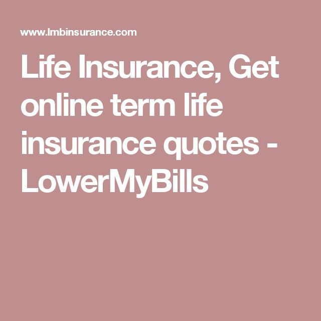 Term Life Quotes
 Best 25 Term life insurance rates ideas on Pinterest