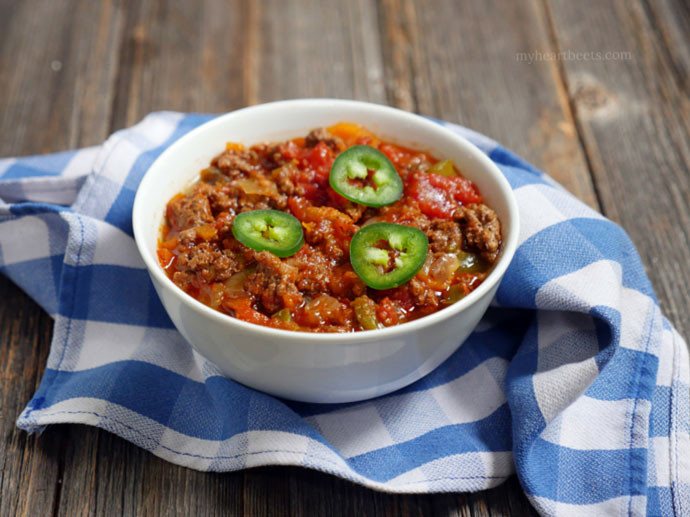 Texas Beef Chili
 Texas Beef Chili Slow Cooker & Instant Pot My Heart Beets