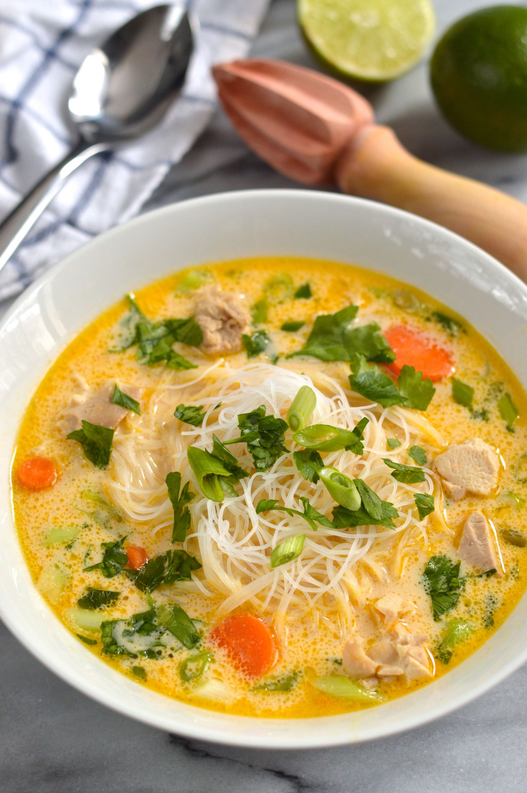 Thai Chicken Noodle Soup Recipes
 authentic thai chicken noodle soup recipe