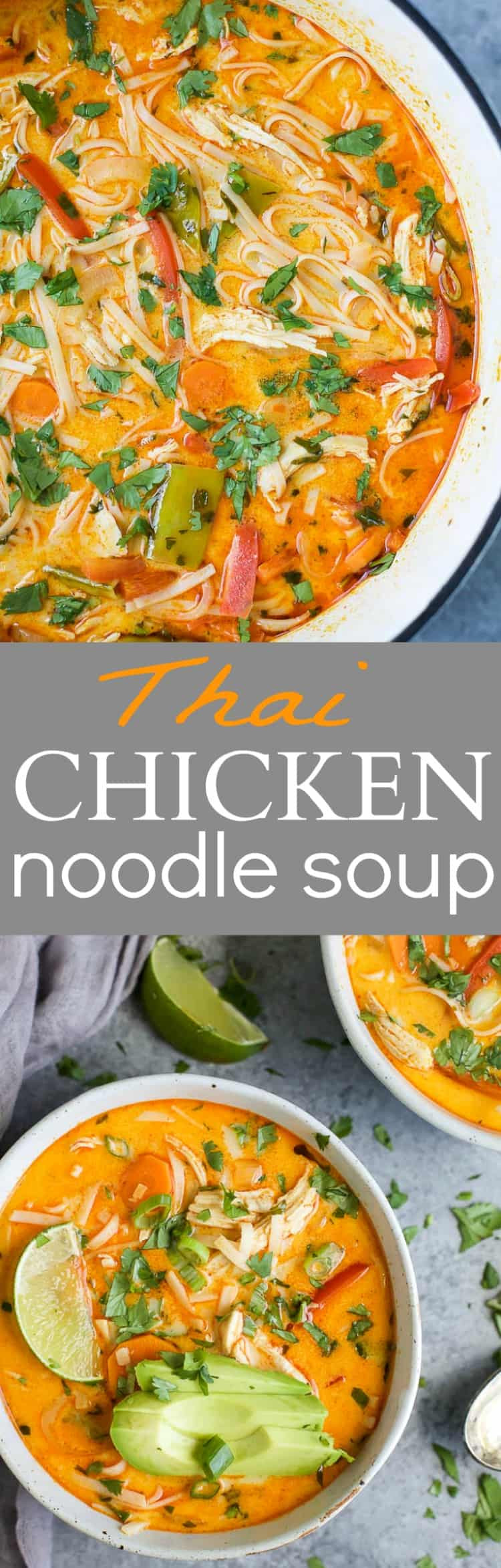 Thai Chicken Noodle Soup Recipes
 Thai Chicken Noodle Soup