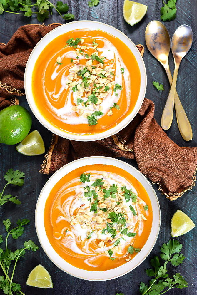Thai Coconut Curry Soup Recipes
 Thai Coconut Curry Butternut Squash Soup Host The Toast