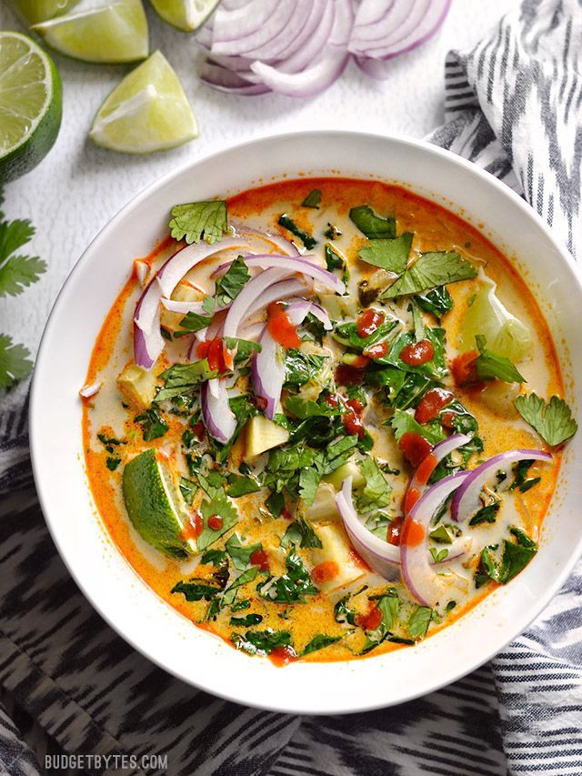 Thai Coconut Curry Soup Recipes
 Thai Curry Ve able Soup Recipe