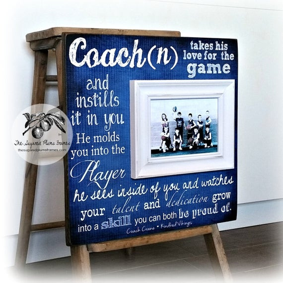 Thank You Coach Gift Ideas
 Basketball Coach Gift Coach Gift Idea Soccer Coach