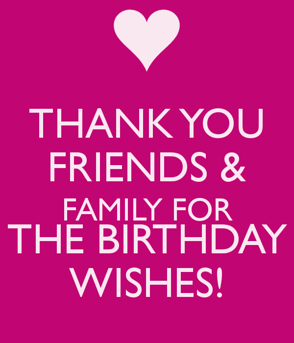 Thank You For Birthday Wishes Quotes
 Birthday Thank You Quotes QuotesGram