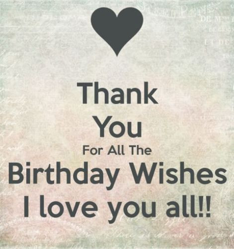 Thank You For Birthday Wishes Quotes
 thanking you for birthday messages