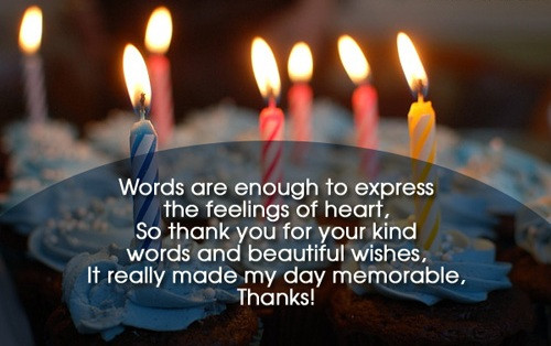 Thank You For Birthday Wishes Quotes
 thanks sms for birthday wishes received