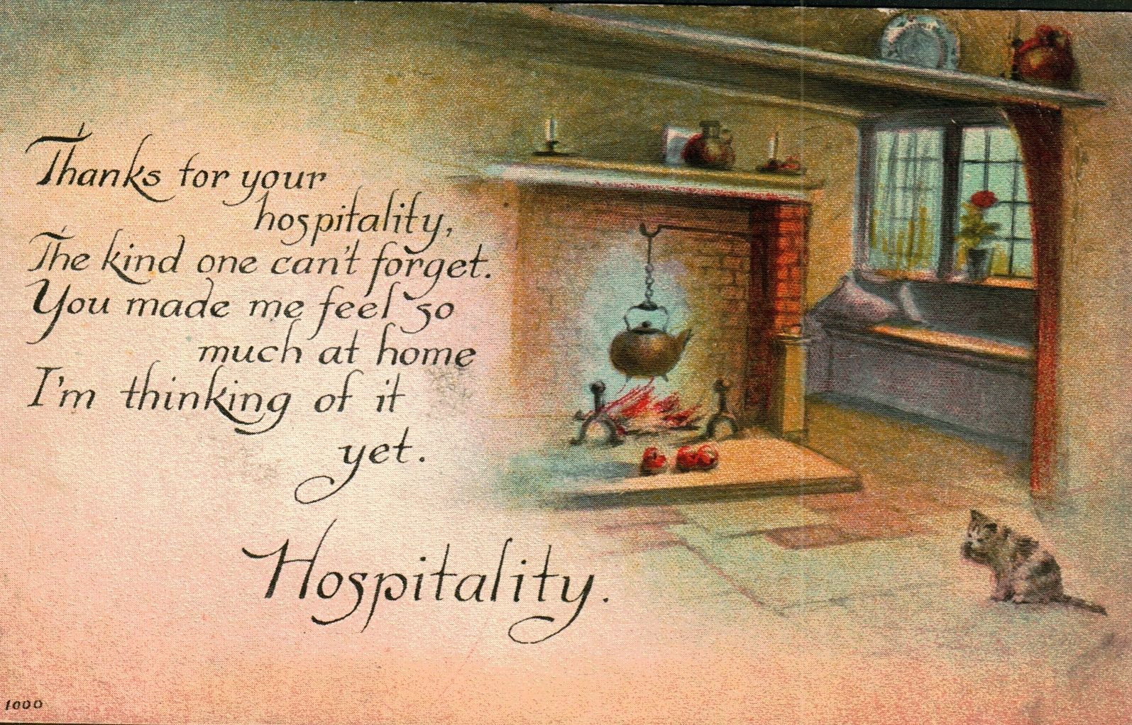 Thank You For Your Hospitality Gift Ideas
 Vintage Thank You For Your Hospitality 1595×1022