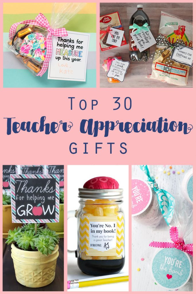 Thank You Teacher Gift Ideas
 30 Awesome Teacher Appreciation Gifts The Craft Patch
