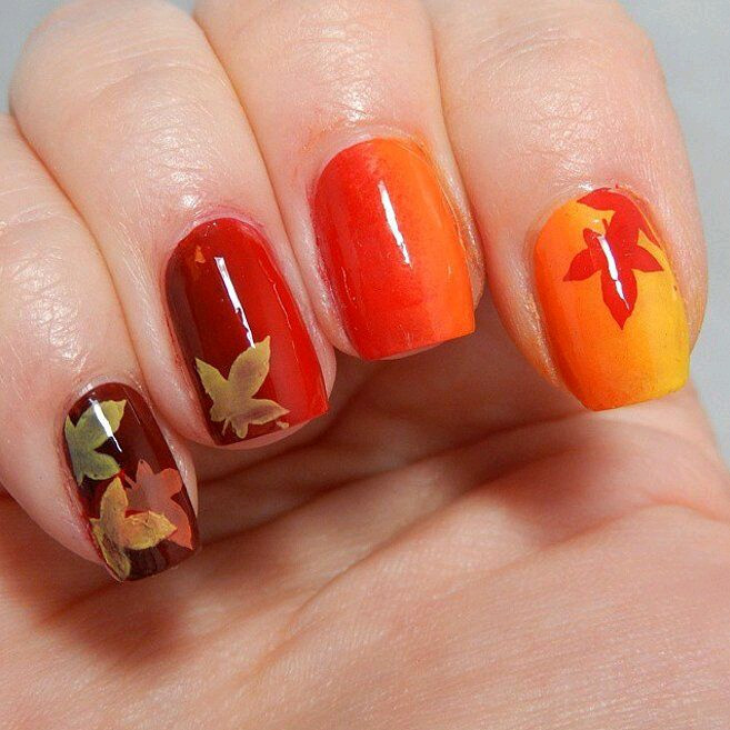 Thanksgiving Nail Colors
 5 Thanksgiving Nail Designs 2016 For The Last Minute