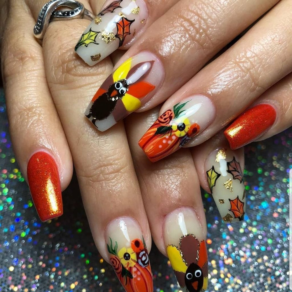 Thanksgiving Nail Colors
 The Best Nail Trends for Cute Fall Manicure