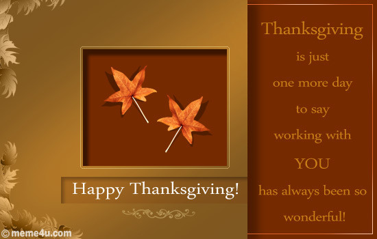 Thanksgiving Quotes For Boss
 Thanksgiving wishes