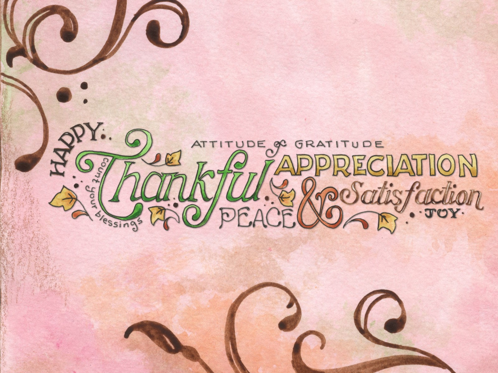 Thanksgiving Quotes Pink
 Jesus Christ Wallpapers