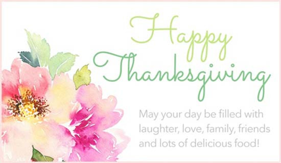Thanksgiving Quotes Pink
 Happy Thanksgiving Cards with Quotes Sayings for 2017