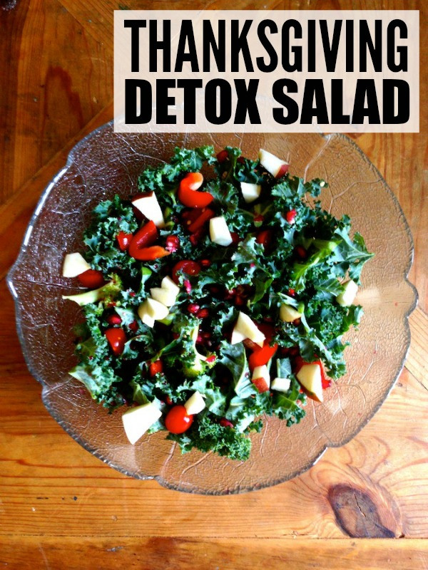 Thanksgiving Salads Pinterest
 Post Thanksgiving Detox Salad