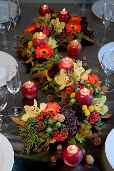 Thanksgiving Table Centerpieces
 Decorative work Beautiful thanksgiving table decorations