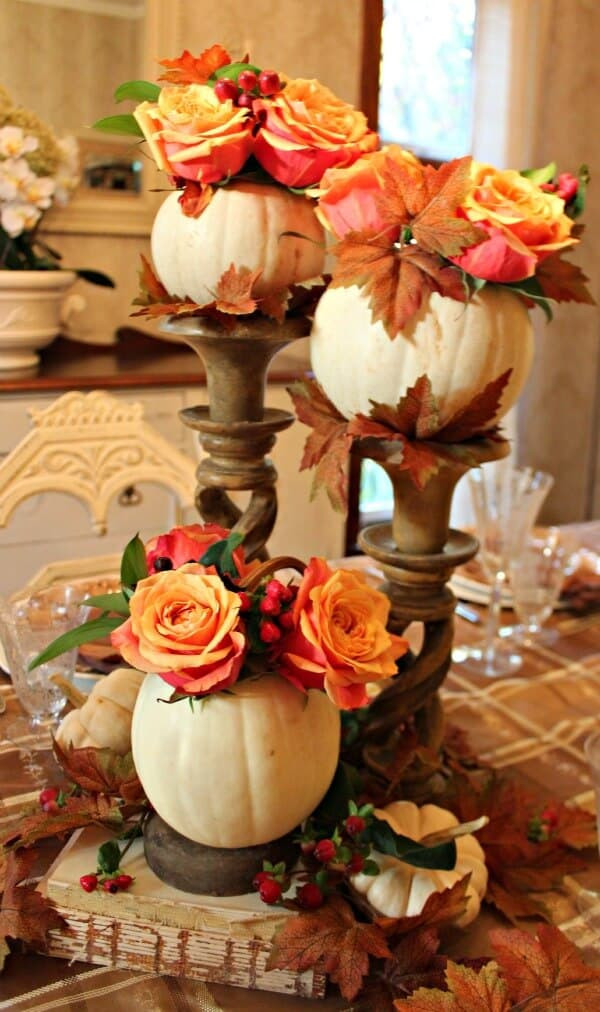 Thanksgiving Table Centerpieces
 10 Fantastic Thanksgiving Table Ideas Mom 6