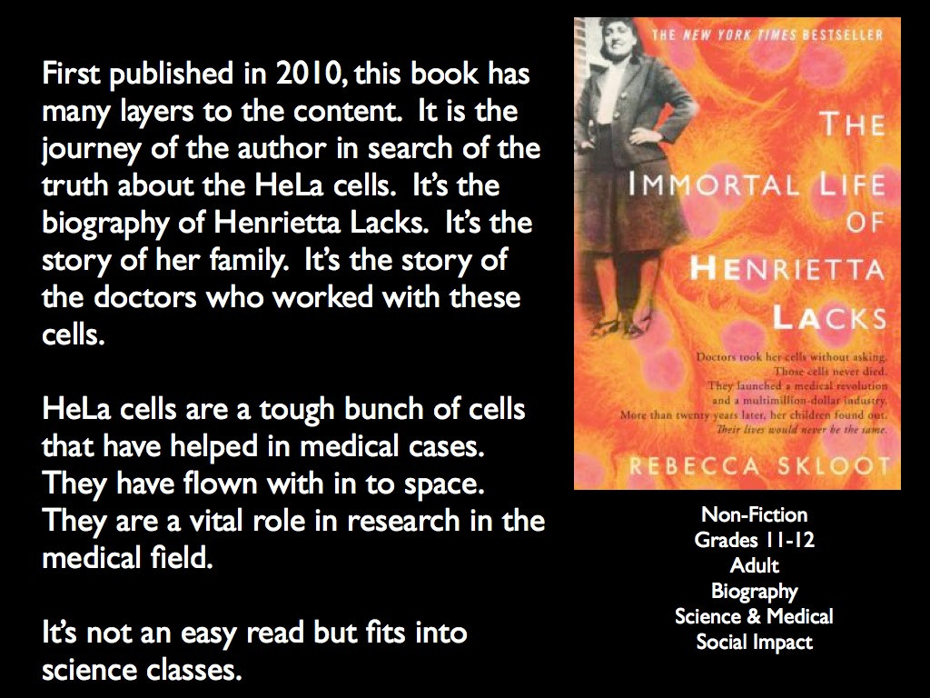 The Immortal Life Of Henrietta Lacks Quotes
 Rebecca Skloot Quotes QuotesGram
