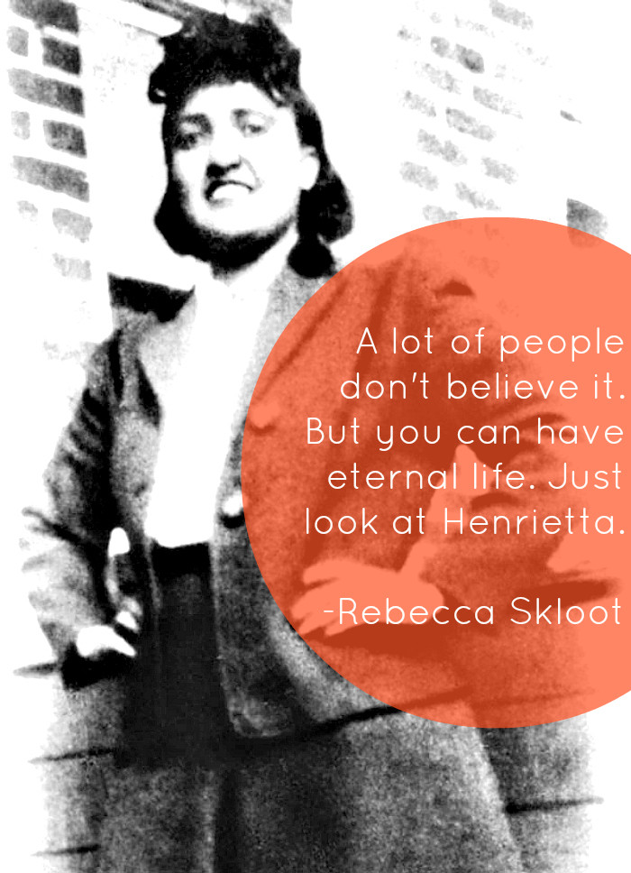 The Immortal Life Of Henrietta Lacks Quotes
 MICHIGAN MONDAYS REBECCA SKLOOT AT THE HILL AUDITORIUM