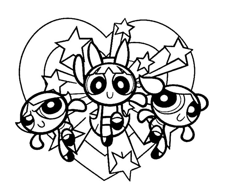 The Powerpuff Girls Coloring Pages
 Cool Powerpuff girls on vacation coloring pages for kids