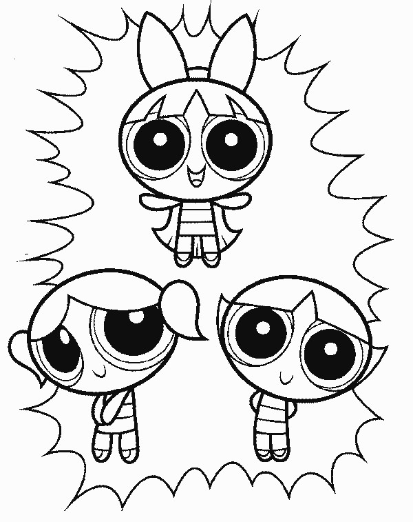 The Powerpuff Girls Coloring Pages
 Powerpuff Girls Coloring Pages