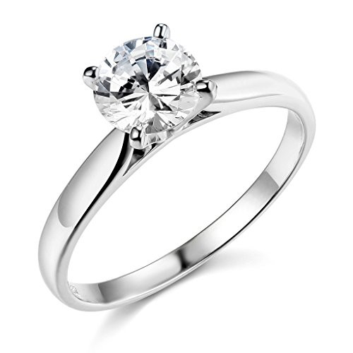The Wedding Ring Shop
 The World Jewelry Center 925 Sterling Silver Rhodium