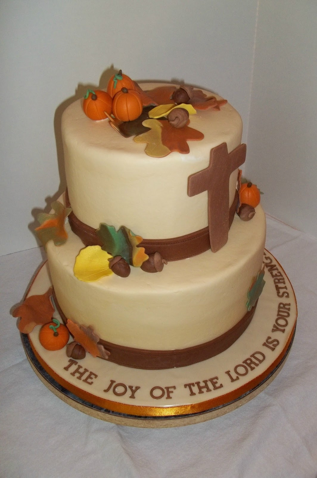 Themed Birthday Cakes
 Bobbie s Cakes and Cookies A Fall Themed Birthday Cake