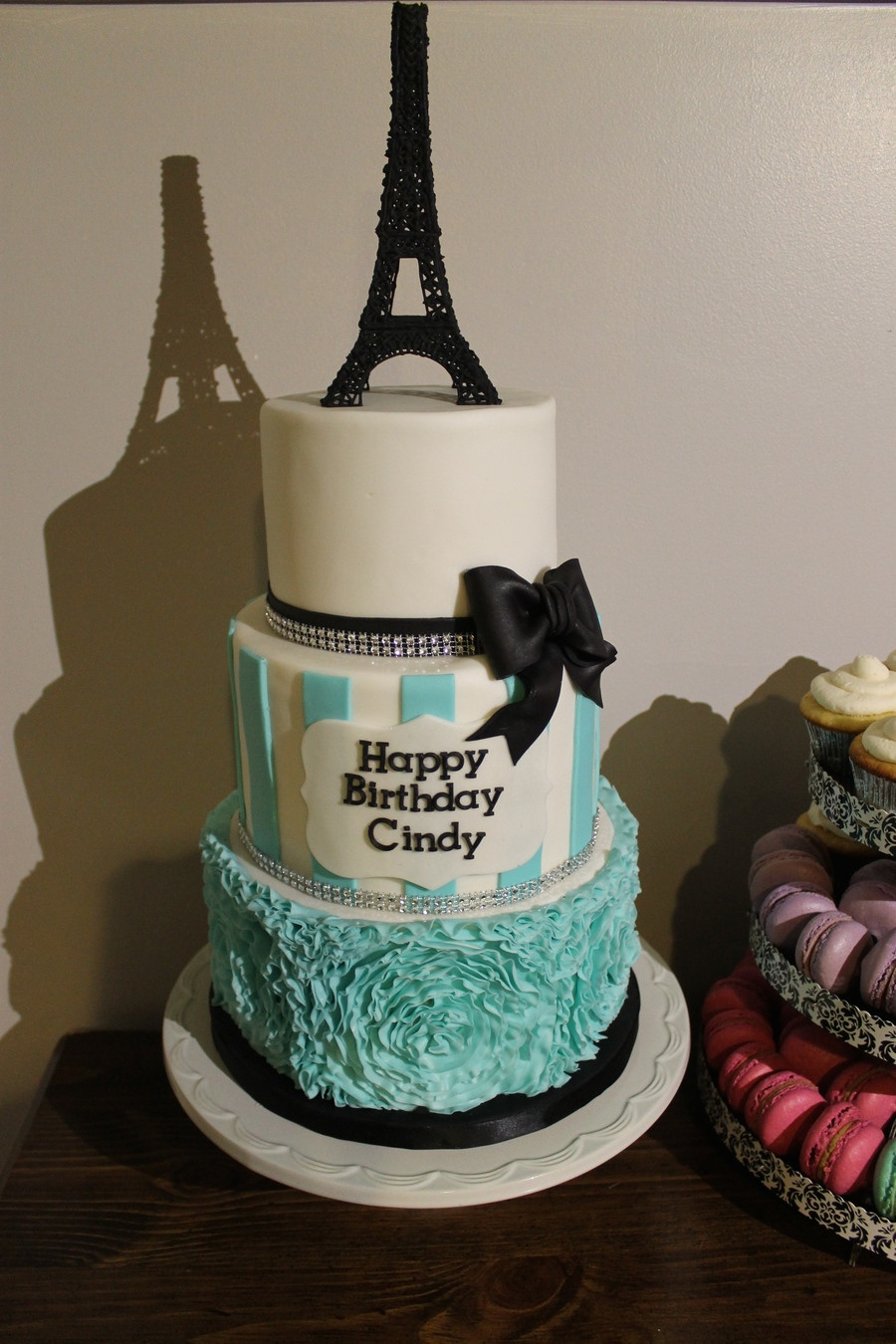 Themed Birthday Cakes
 Paris Themed Birthday Cake CakeCentral