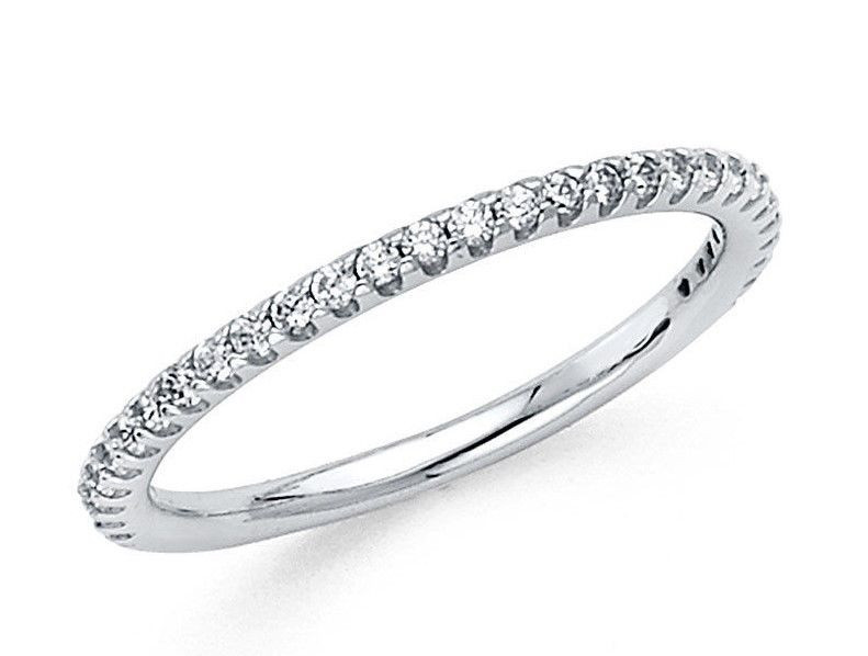 Thin White Gold Wedding Band
 14k Solid White Gold Wedding Band Thin 2mm Classic Ring