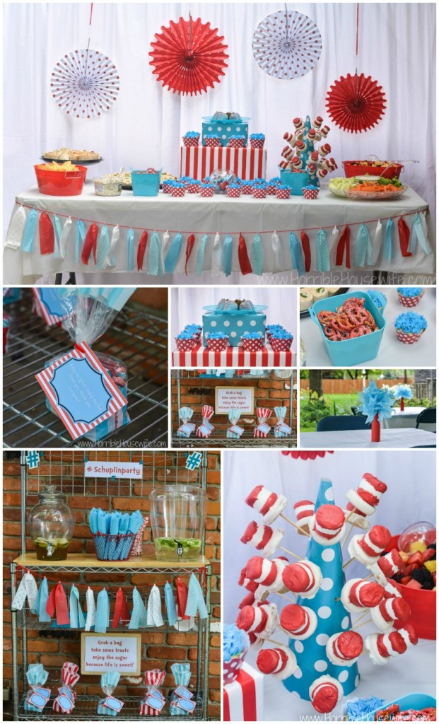 Thing 1 And Thing 2 Birthday Party Supplies
 Thing 1 and Thing 2 Pregnancy Announcement Party