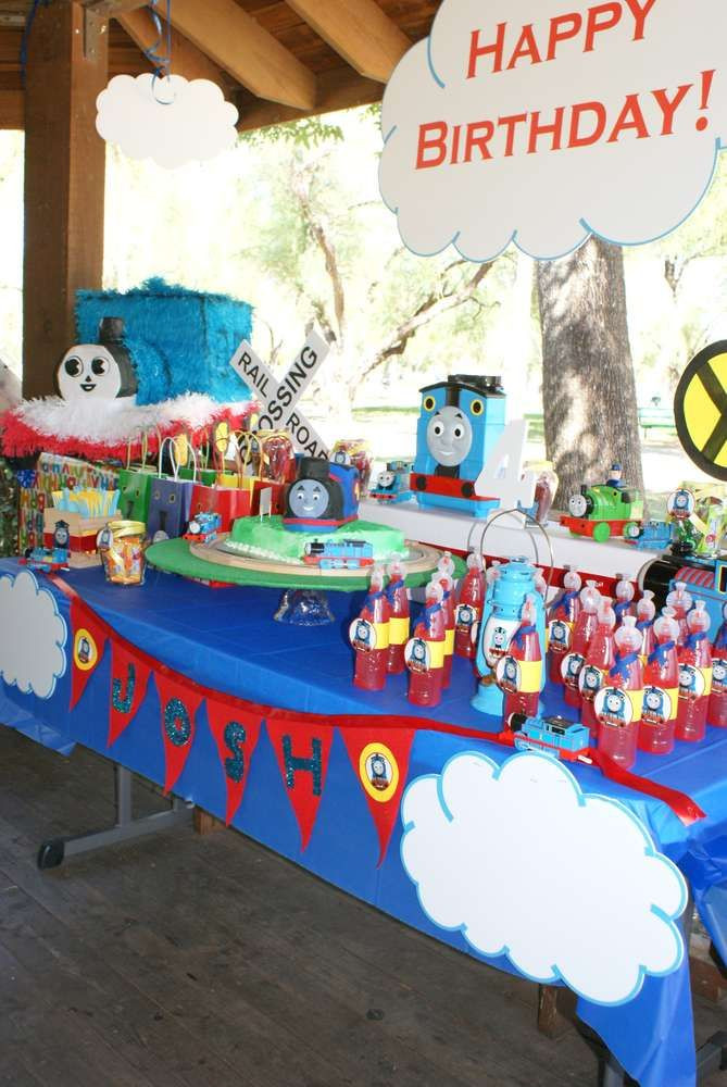 Thomas Birthday Decorations
 Thomas the Train Birthday Party Ideas